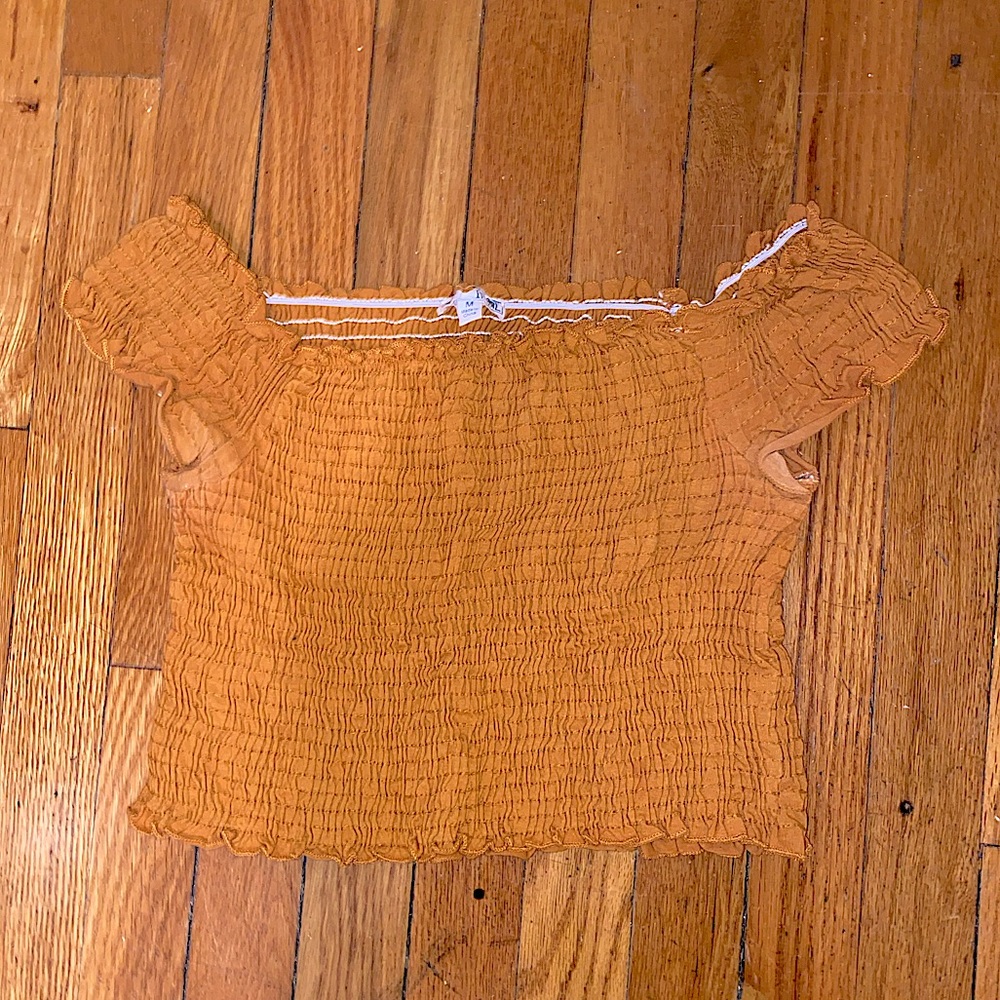 Smocked Crop Top